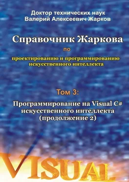 Валерий Жарков Справочник Жаркова по проектированию и программированию искусственного интеллекта. Том 3: Программирование на Visual C# искусственного интеллекта (продолжение 2) обложка книги