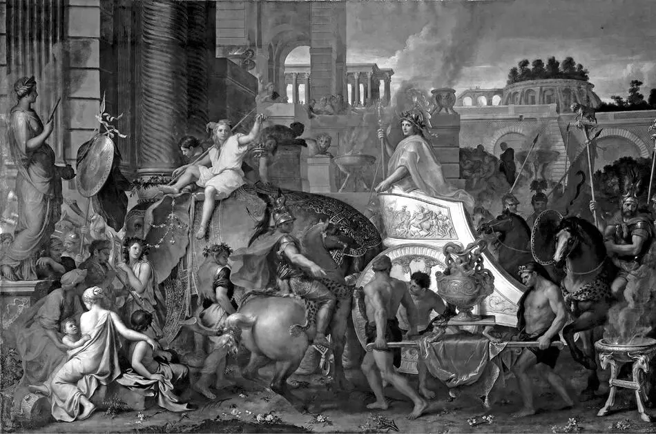 Вступление Александра в Вавилон Шарль Лебрен 1664 Древняя Македония до IV - фото 2