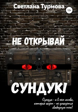 Светлана Турмова Не открывай сундук! обложка книги