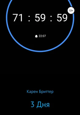 Карен Бриттер 3 дня обложка книги