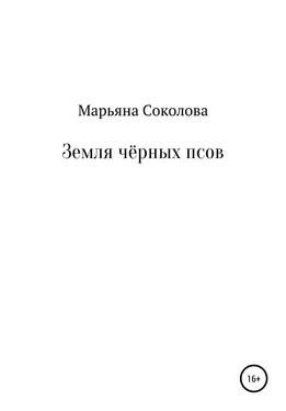 Марьяна Соколова Земля чёрных псов обложка книги