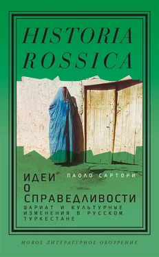 Паоло Сартори Идеи о справедливости: шариат и культурные изменения в русском Туркестане обложка книги