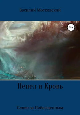 Василий Московский Пепел и Кровь обложка книги