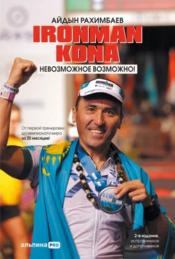 Айдын Рахимбаев Ironman Kona. Невозможное возможно! обложка книги