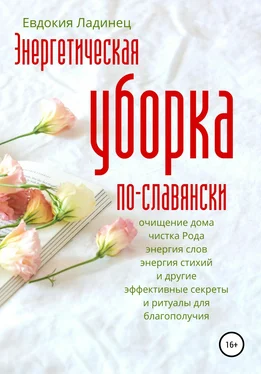 Евдокия Ладинец Энергетическая уборка по-славянски обложка книги