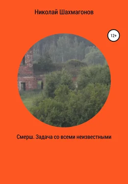 Николай Шахмагонов Смерш. Задача со всеми неизвестными обложка книги