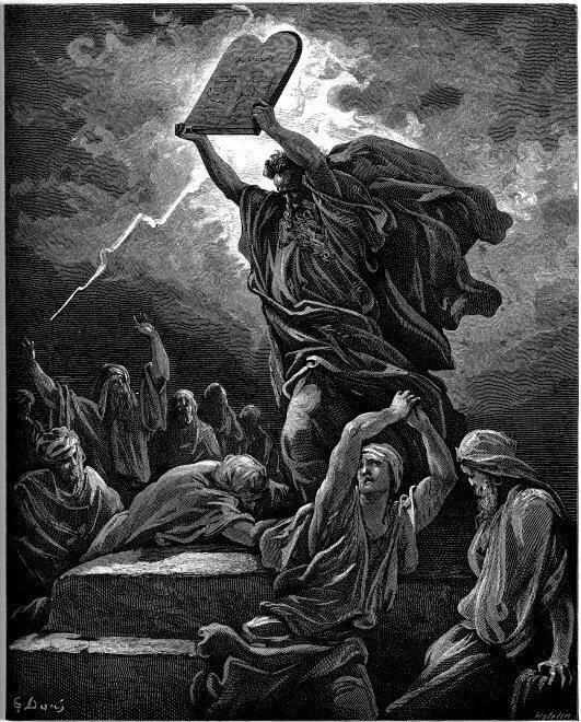 Моисей со Скрижалями Завета Густав Доре из статьи Википедии Скрижали - фото 4