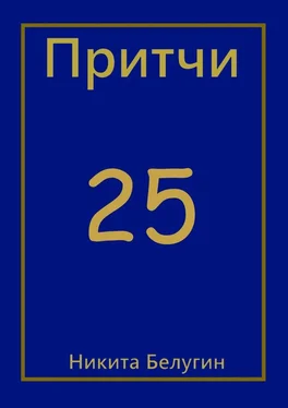 Никита Белугин Притчи-25 обложка книги