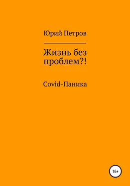 Юрий Петров Жизнь без проблем?! COVID-паника обложка книги