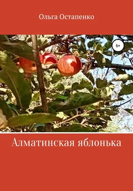 Ольга Остапенко Алматинская яблонька обложка книги