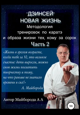 Александр Майборода Методология тренировок по Каратэ и образа жизни тех, кому за сорок. 2 часть обложка книги