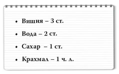 Вишню вымыть удалить косточки пропустить через мясорубку с мелкими - фото 47