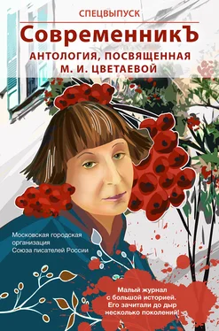 Array Антология Спецвыпуск «СовременникЪ». Антология, посвященная М. И. Цветаевой обложка книги