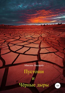 Максим Лиепкайс Пустоши и чёрные дыры обложка книги