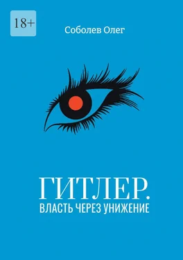 Олег Соболев Гитлер. Власть через унижение обложка книги