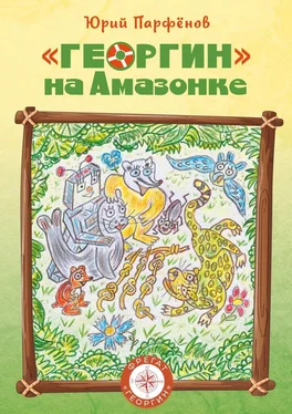 Юрий Парфёнов «Георгин» на Амазонке обложка книги