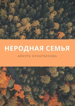 Айнура Кунарбекова Неродная семья обложка книги