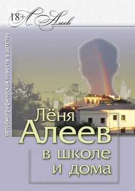 Леонид Алеев Лёня Алеев в школе и дома обложка книги