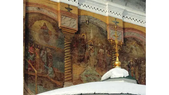 Frescoes on the church In the murals from left to right you can see scenes of - фото 19