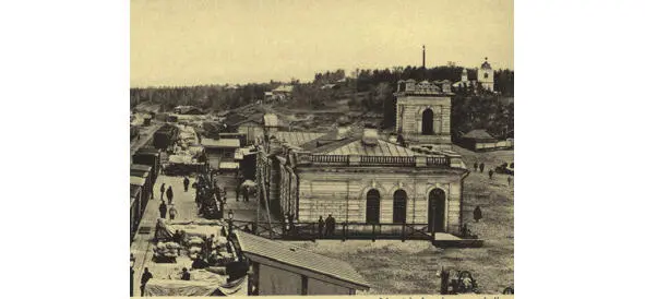 The first railroad station of Irkutsk But it could be left out from the great - фото 2