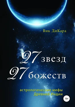 Вик ДиКара 27 звезд, 27 божеств: астрологические мифы Древней Индии обложка книги