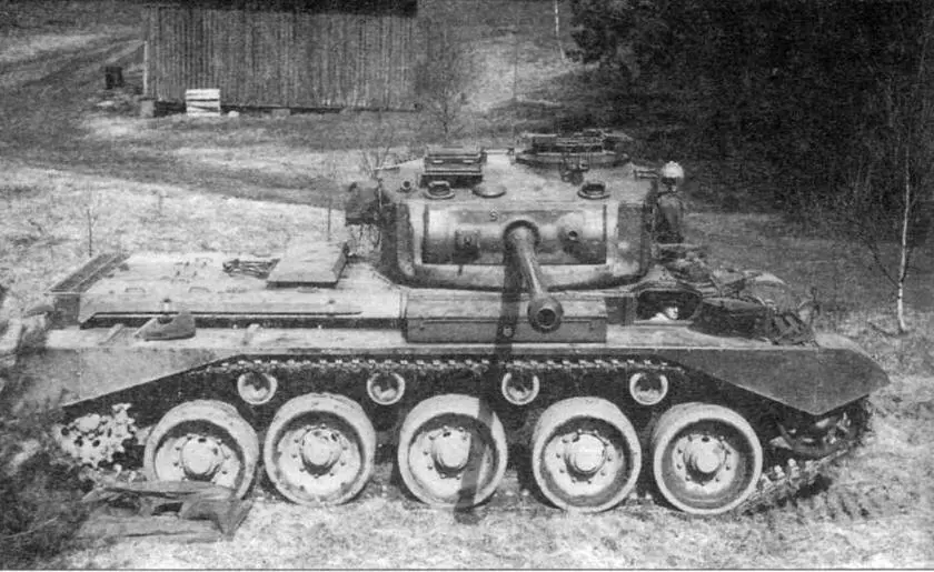 Танк Comet Mk I из состава финского танкового полка Финляндия 1961 год - фото 58