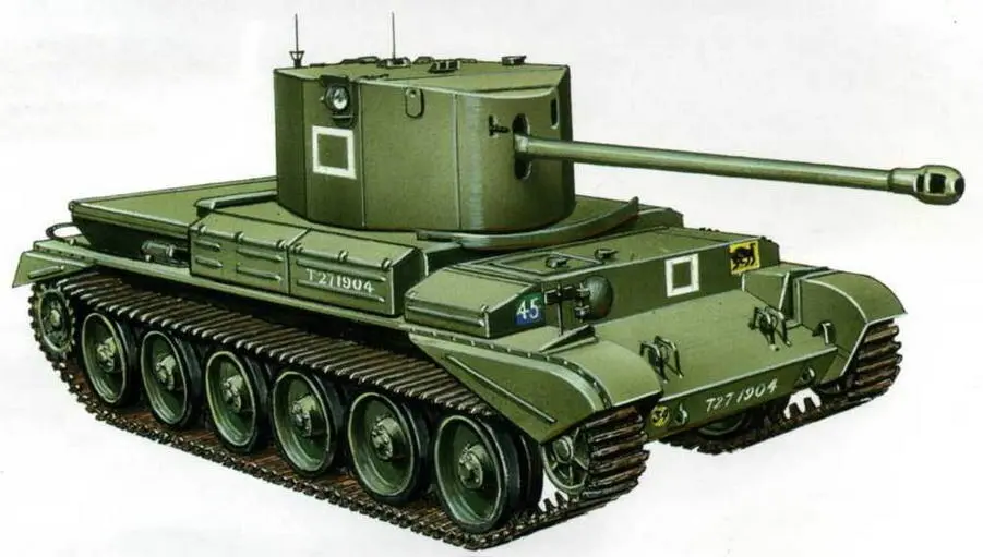 Крейсерский танк А30 Challenger Эскадрон В 1519го Королевского гусарского - фото 67