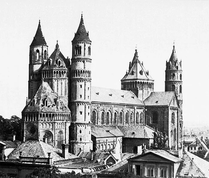 Рис 220 Собор Святого Петра Общий вид 11301181 гг Вормс Германия 52 - фото 54