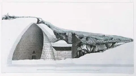 Рис 714 Гробница Атрея Микены Ок 1250 г до н э Деревня Микинес близ - фото 213
