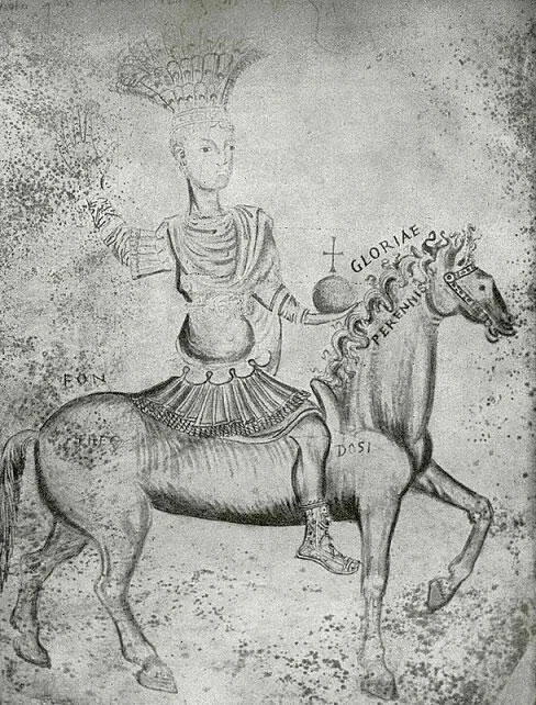 Рис 7215 Кириак Пиццеколли Кириак из Анконы Конная статуя Юстиниана в - фото 245