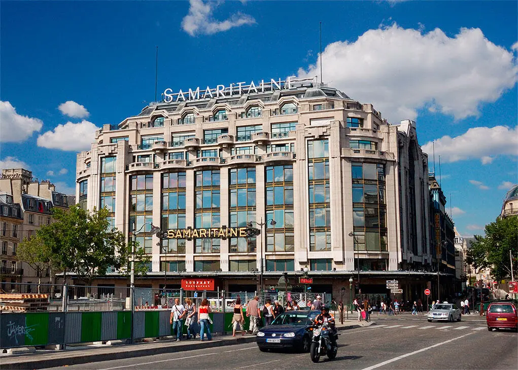 Рис 7426 Фасад магазина La Samaritaine Архитектор Анри Саваж 1933 г - фото 358