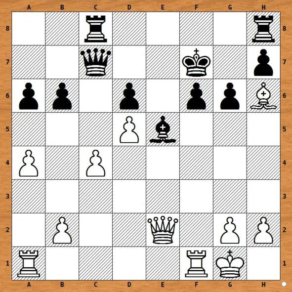 1 Rf6 Kf6 2 Qg4 1 Rf2 2 Kf2 Rс2 3 Ke1 Qg2 4 Qb8 Kg7 5 Qе5 - фото 17