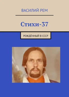 Василий Рем Стихи-37. Рождённый в СССР обложка книги