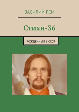 Василий Рем Стихи-36. Рождённый в СССР обложка книги