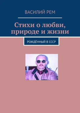 Василий Рем Стихи о любви, природе и жизни. Рождённый в СССР обложка книги