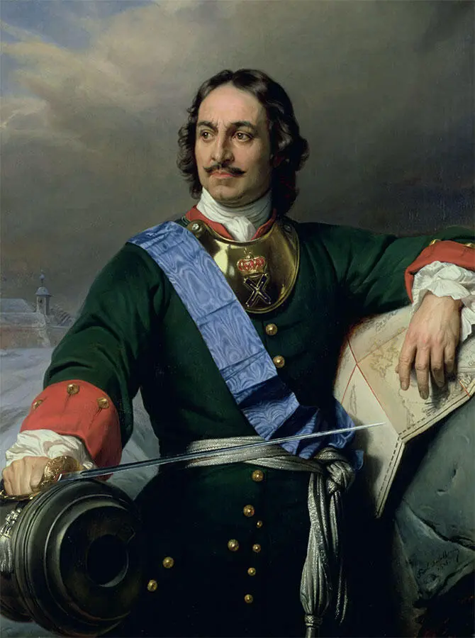 Петр I Поль Деларош 1838 А в России как всегда все было посвоему Много - фото 9