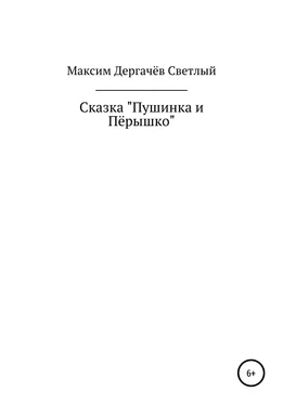 Максим Светлый Сказка «Пушинка и Пёрышко» обложка книги