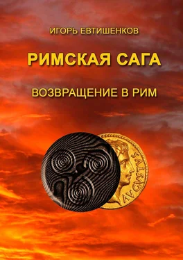 Игорь Евтишенков Римская сага. Возвращение в Рим обложка книги