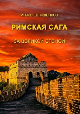 Игорь Евтишенков Римская сага. За великой стеной обложка книги