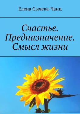 Елена Сычева-Чанц Счастье. Предназначение. Смысл жизни обложка книги