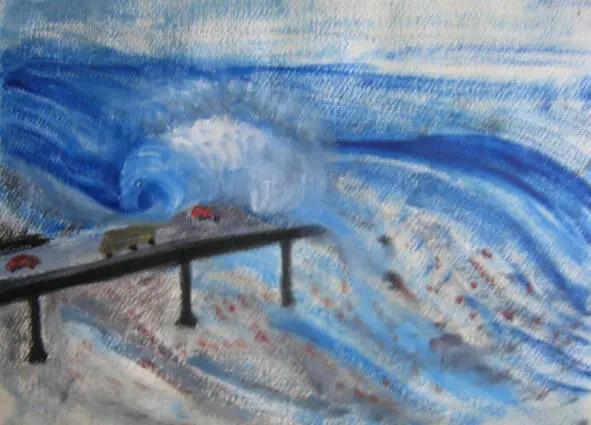 Tatiana Grinberg Tsunami tidal wave Гринберг Т В Цунами Среди людей - фото 5