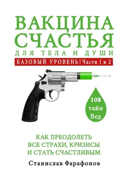 Станислав Фарафонов Вакцина счастья для тела и души. Базовый уровень. Части 1 и 2 обложка книги