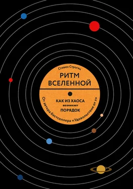 Стивен Строгац Ритм Вселенной. Как из хаоса возникает порядок обложка книги