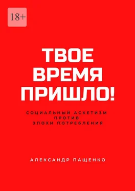 Александр Пащенко Твое время пришло! Социальный аскетизм против Эпохи потребления обложка книги
