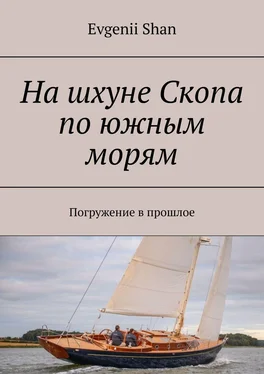 Evgenii Shan На шхуне Скопа по южным морям. Погружение в прошлое обложка книги