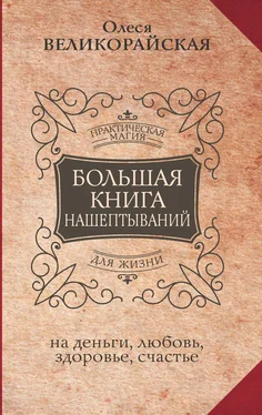 Мария Быкова Большая книга нашептываний на деньги, любовь, здоровье, счастье