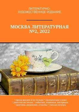 О. Шишкина Москва литературная №2, 2022. Литературно-художественное издание обложка книги