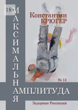 Константин Крюгер Максимальная амплитуда. Задорные рассказки обложка книги