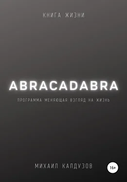 Михаил Калдузов Abracadabra. Книга жизни обложка книги