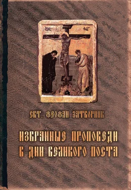 cвятитель Феофан Затворник Избранные проповеди в дни Великого поста (сборник) обложка книги